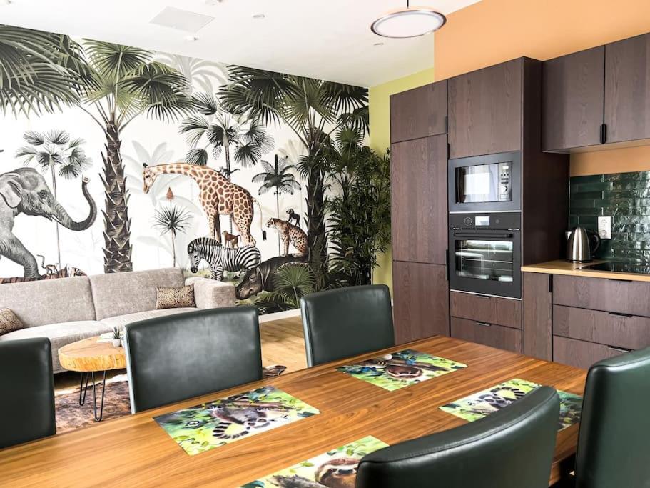 Exklusives Apartment Zoo Leipzig Luaran gambar